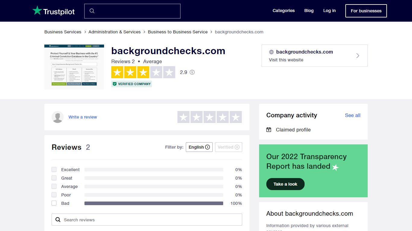 backgroundchecks.com Reviews | Read Customer Service Reviews of ...